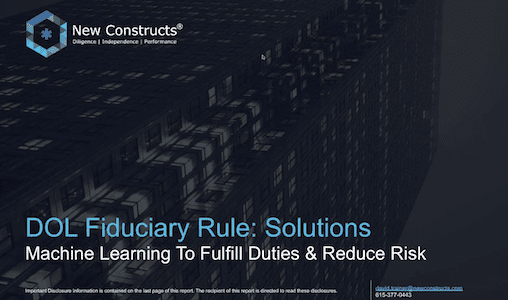 Webinar: Solving The Biggest Problem w/ the DOL Fiduciary Rule