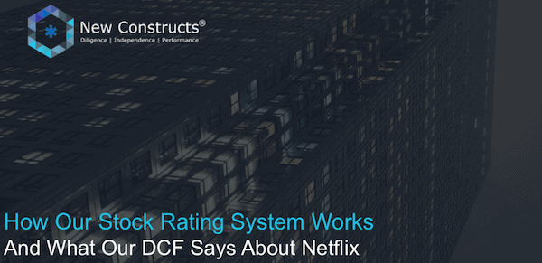 Webinar: “How our Stock Rating System Works & What Our DCF Says About Netflix” – Hosted by TD Ameritrade