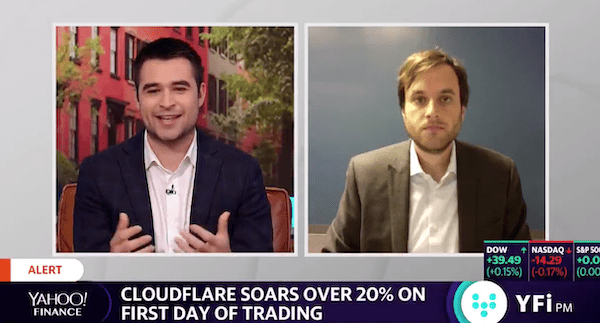 We Analyze Cloudflare’s IPO On Yahoo Finance