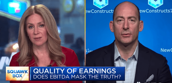 Talking Earnings Distortion on CNBC’s Squawk Box